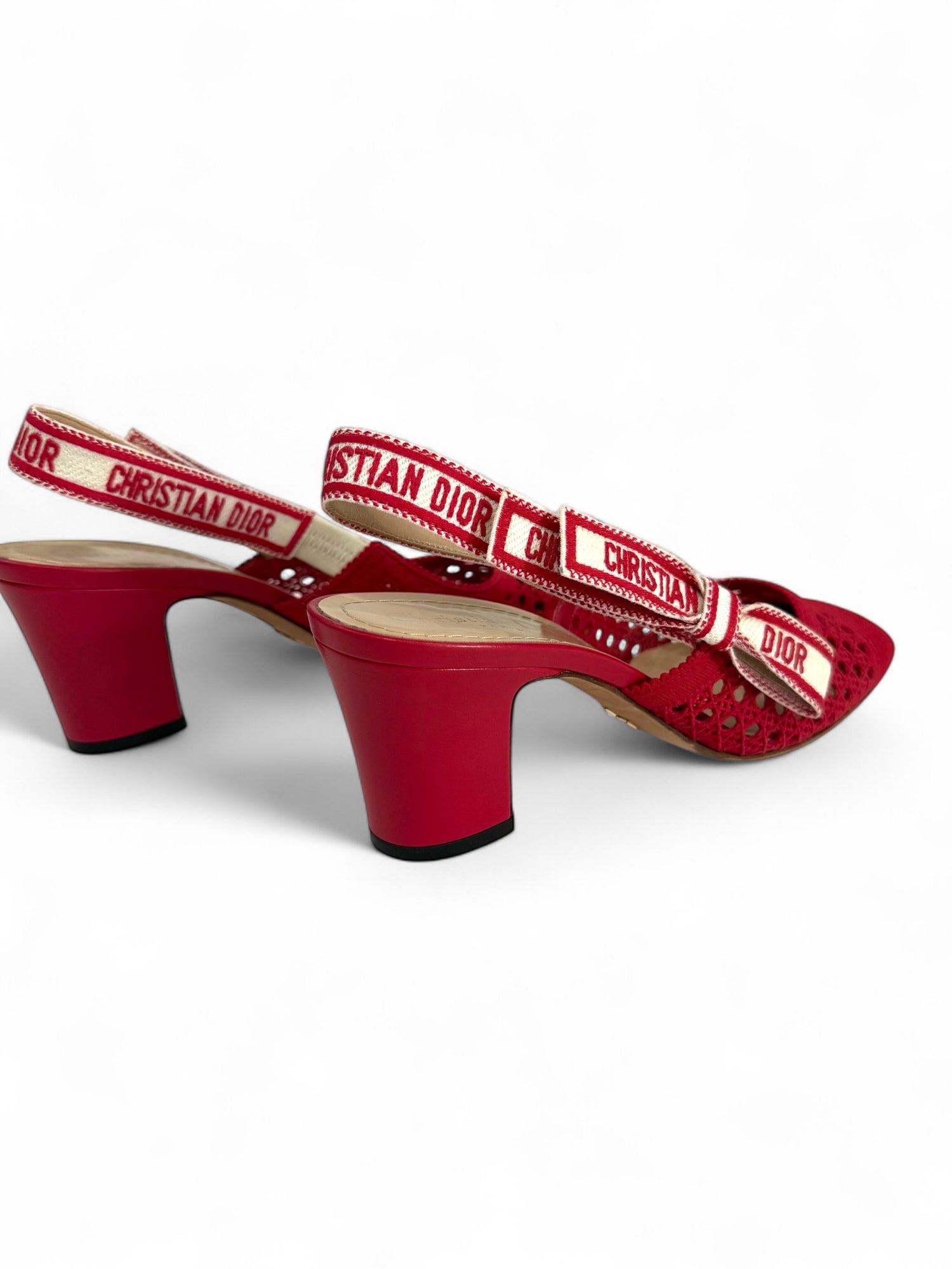 Dior - Slingback Cannage t.37 1/2