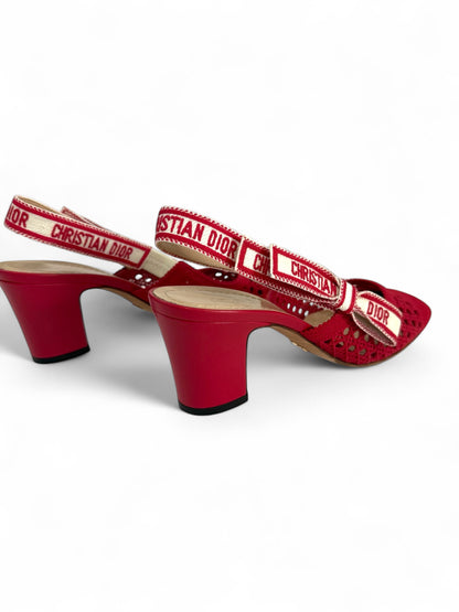 Dior - Slingback Cannage t.37 1/2