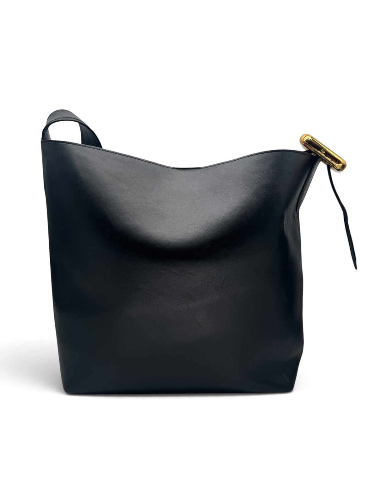 Jacquemus - Le Régalo Hobo cuir noir