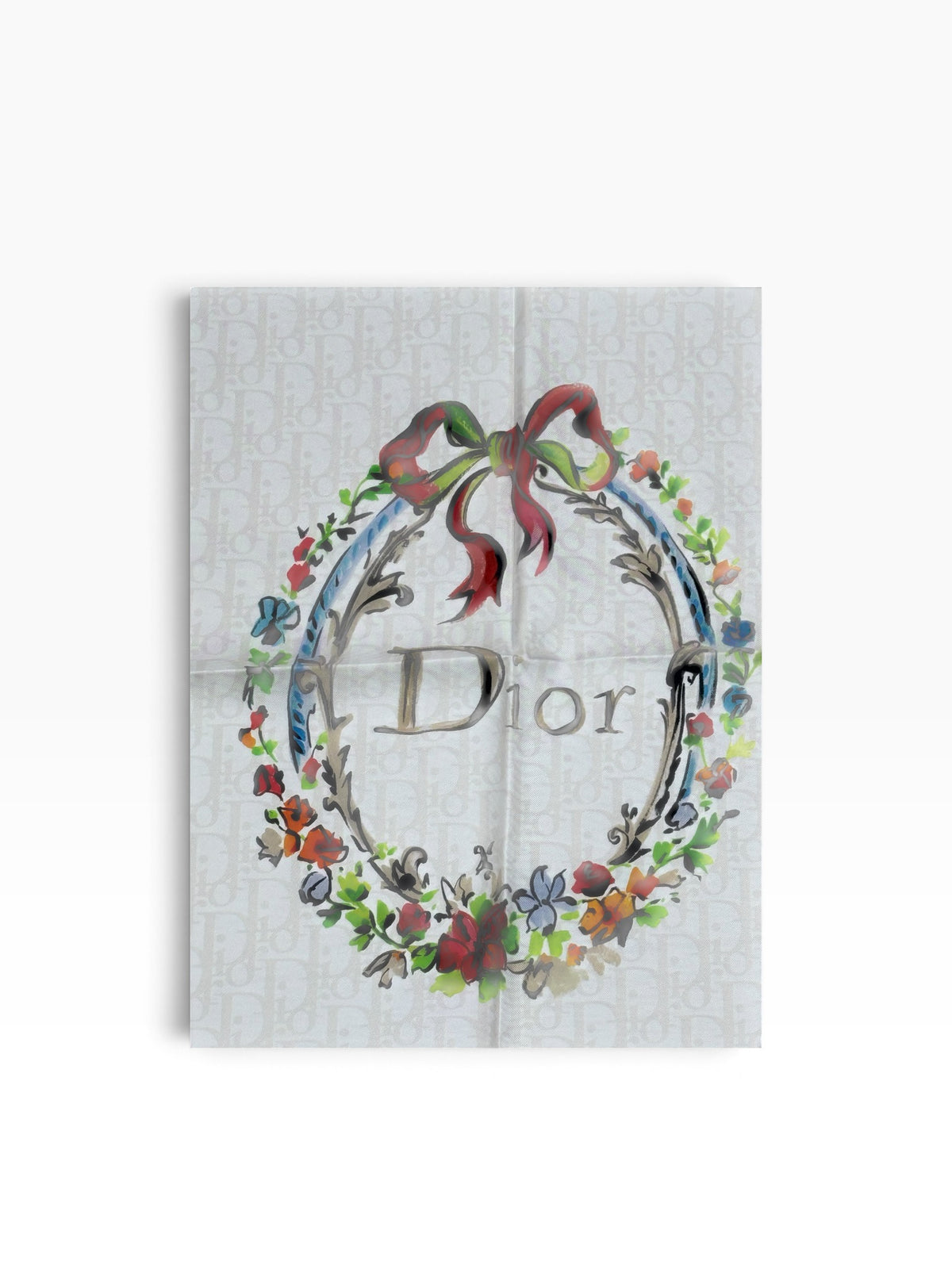 Dior - carré 90 arabesque dioriviera soie hommage Christian Bérard
