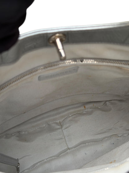 Chanel - Sac Hobo Argenté | Les Folies d’Eugénie