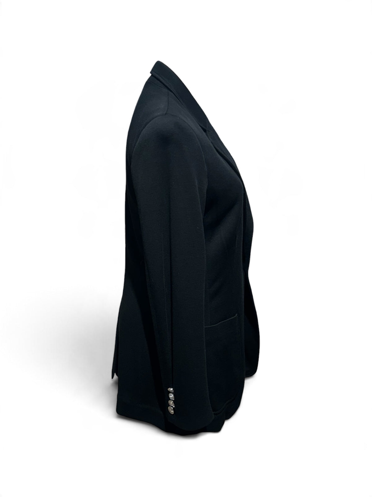 Ralph Lauren - Blazer noir blason blanc