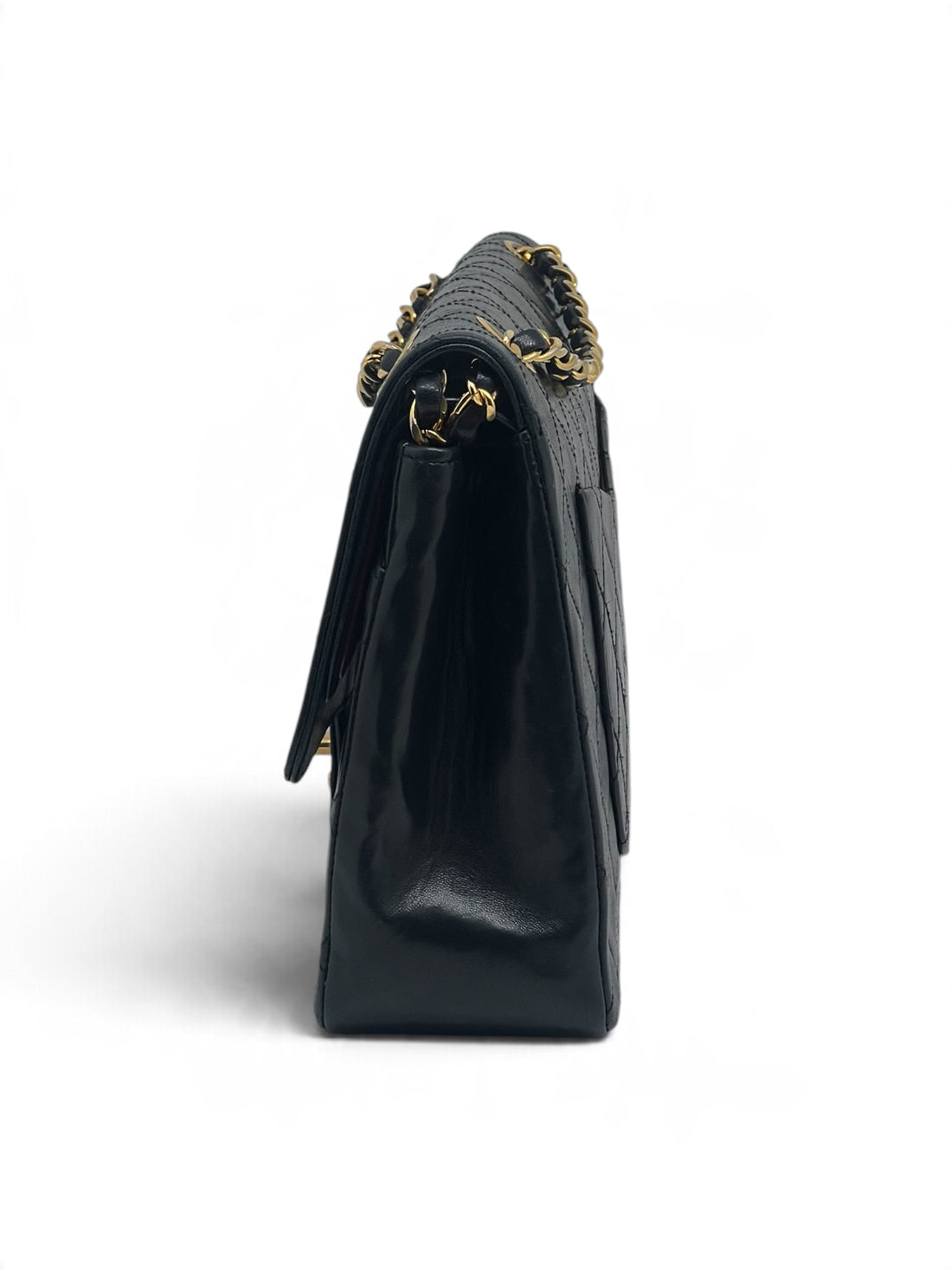 Chanel - Sac Timeless 27 double flap 1986-1988