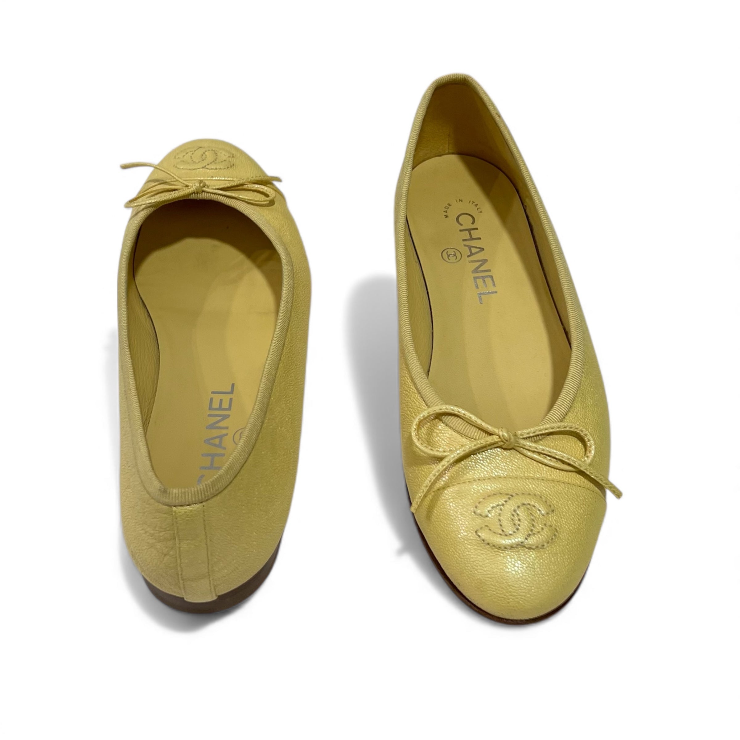 Chanel - Ballerinas Gr. 37,5