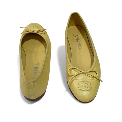 Chanel - Ballerines T.37,5