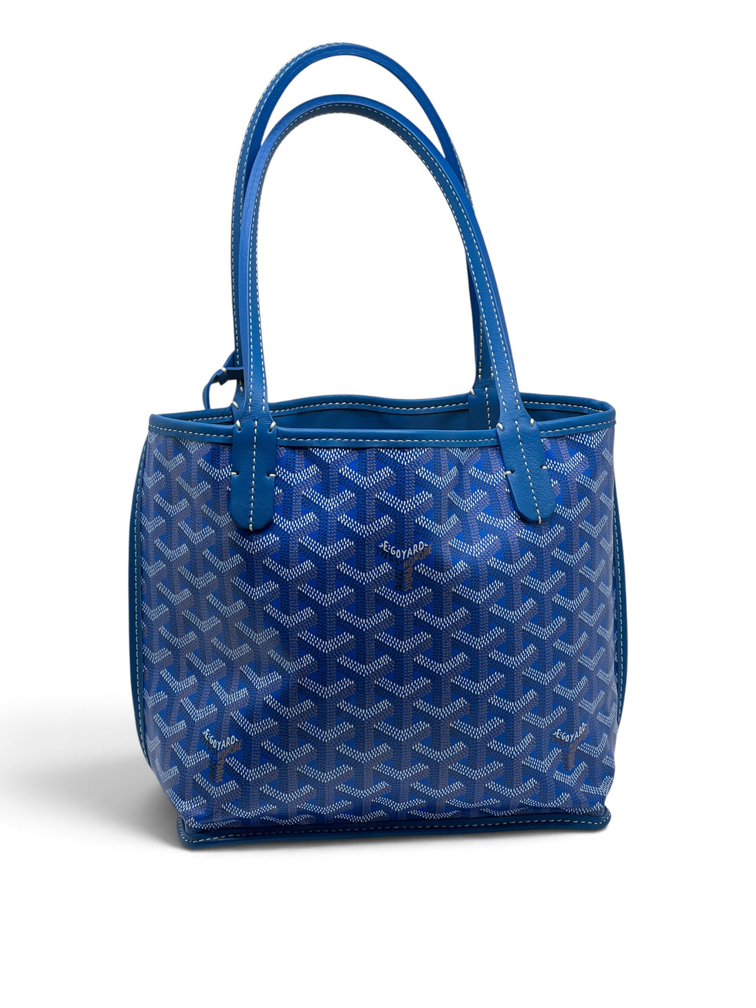 Goyard - Sac mini Anjou bleu