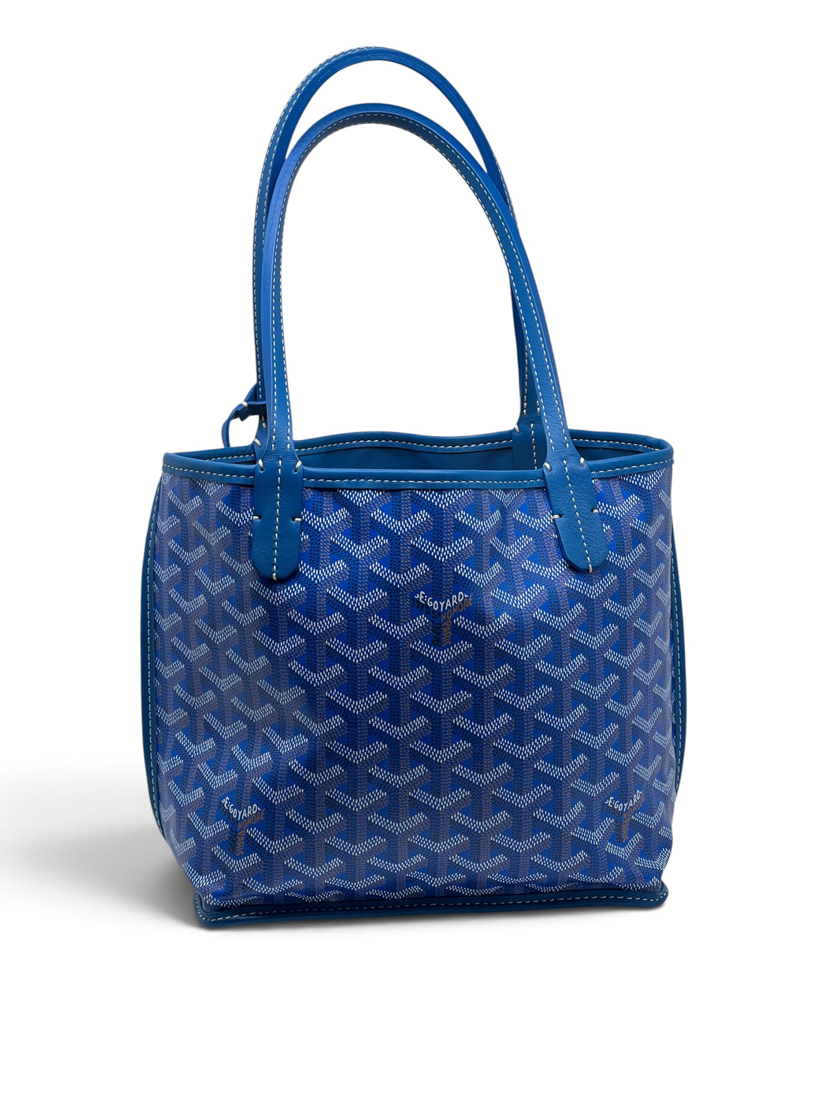 Goyard - Sac mini Anjou bleu