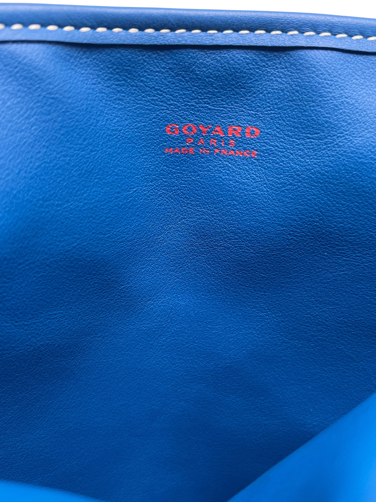 Goyard - Sac mini Anjou bleu