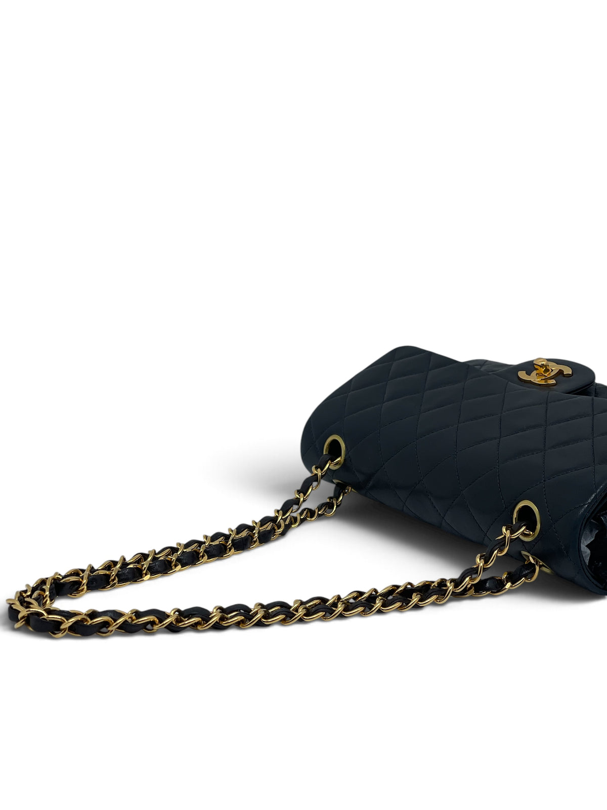 Chanel - Timeless 23 Tasche Schwarz Double Flap Jahr 1996-1997