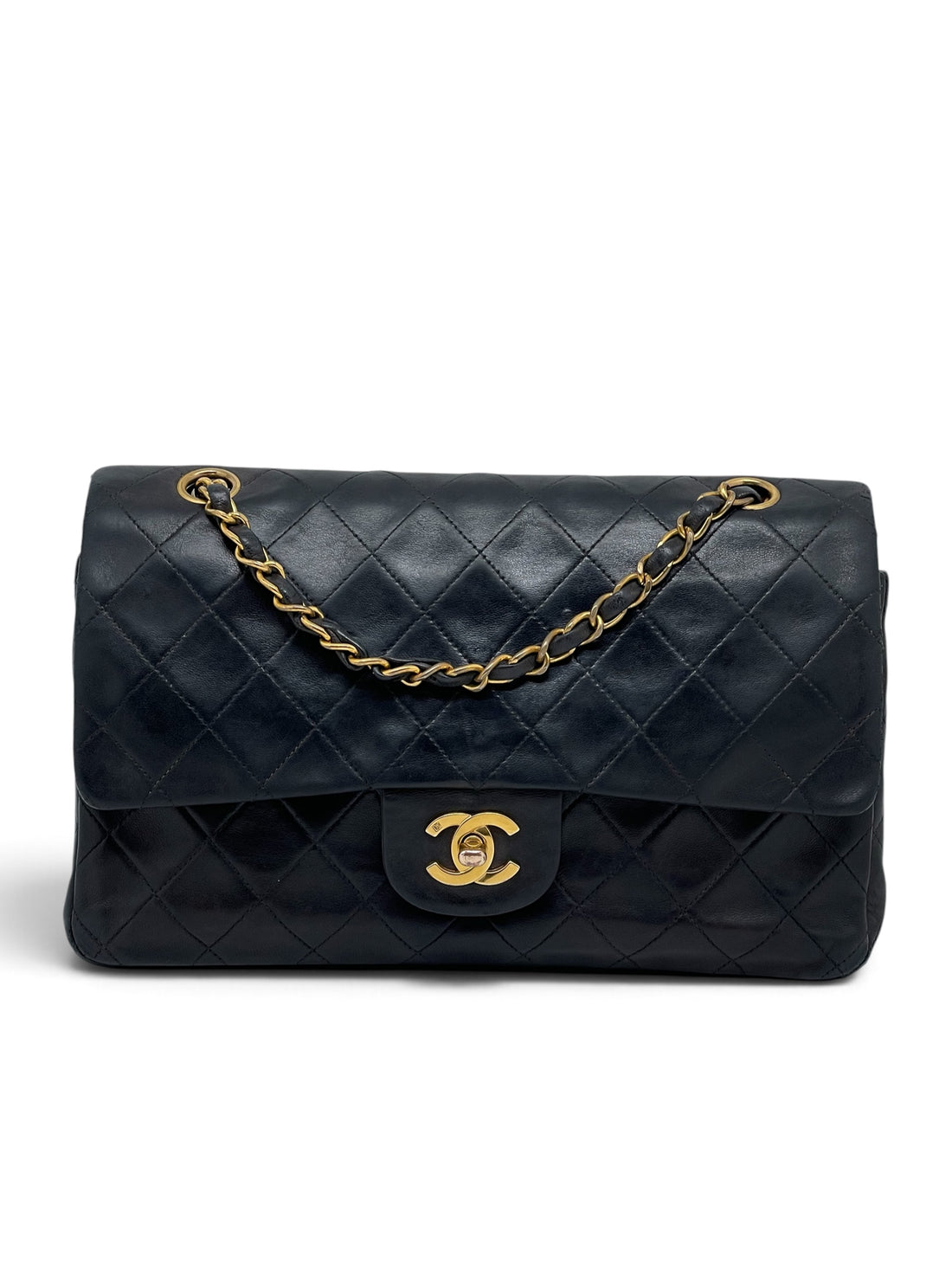 Chanel - Sac timeless 25 11.12 en cuir noir