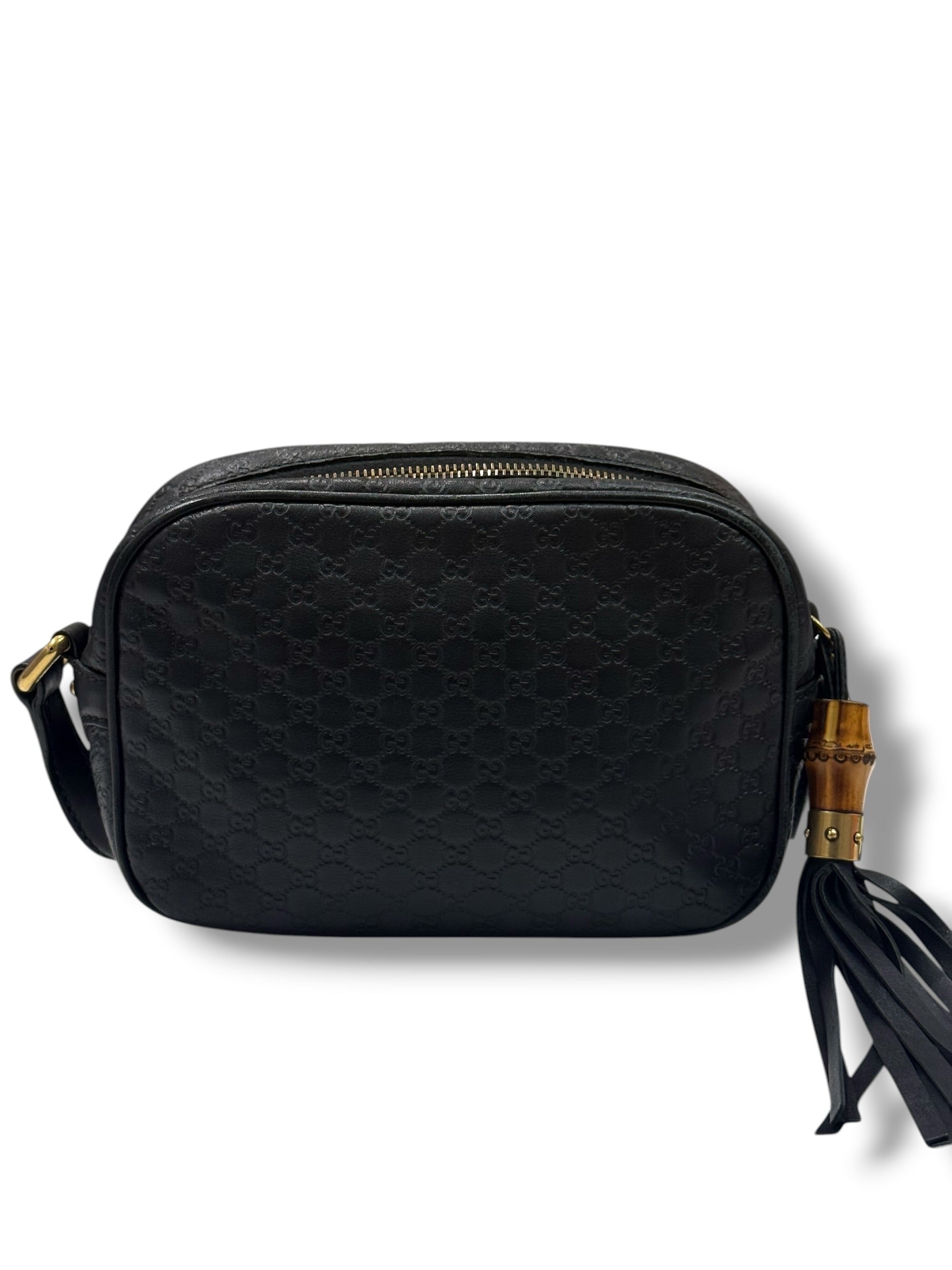 Gucci - Sac mini caméra monogramme noir