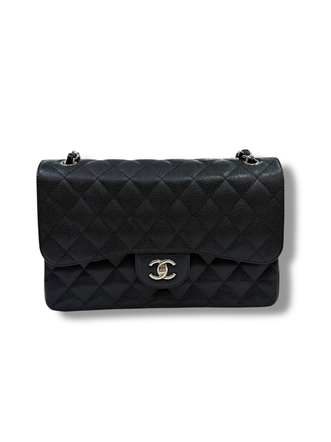 Chanel - Sac Timeless Jumbo cuir caviar