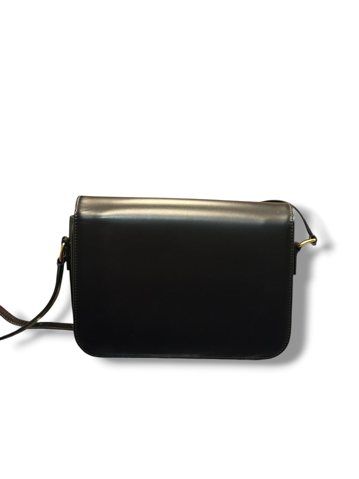 Céline – Klassische Triomphe-Tasche, schwarz
