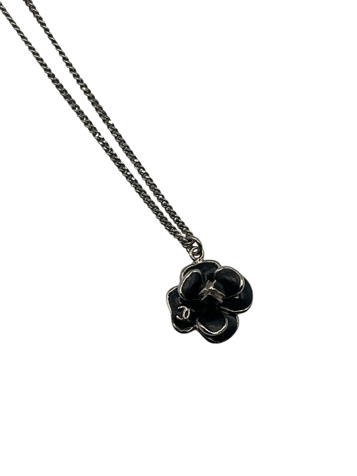 Chanel - Collana pendente camelia