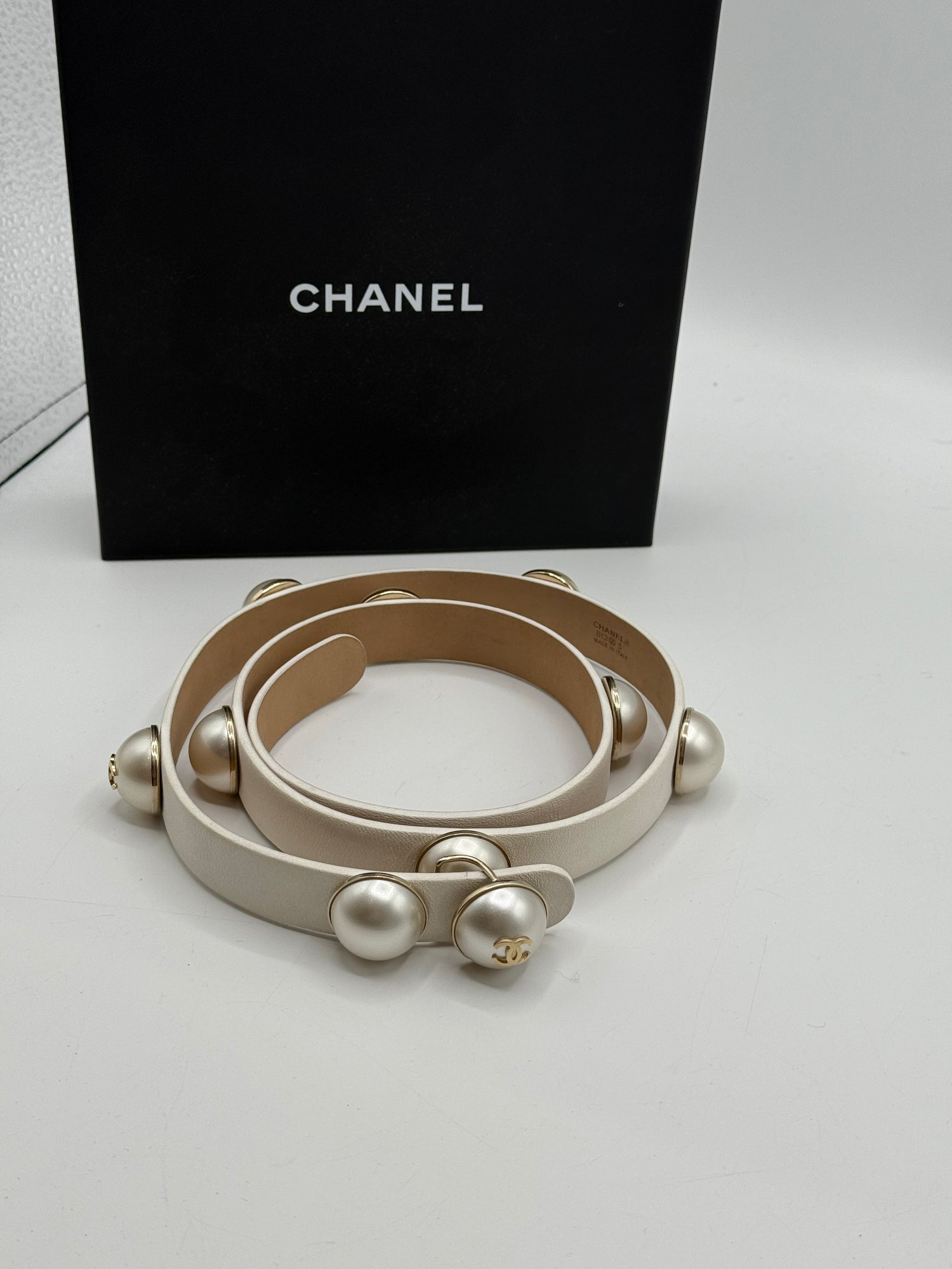 Chanel - Perlen Gürtel T80