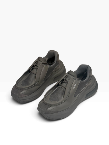 Prada - Basket Systeme Gris T41