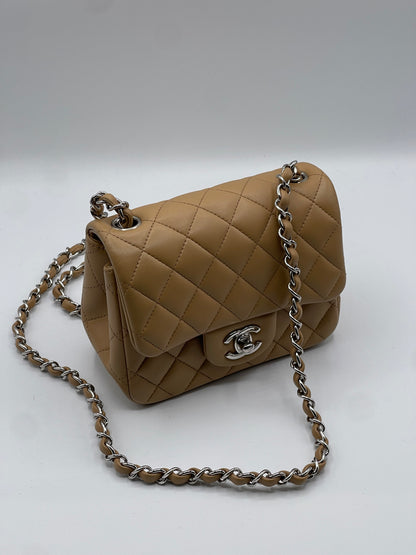 Chanel - Sac 11.12 Mini Timeless beige