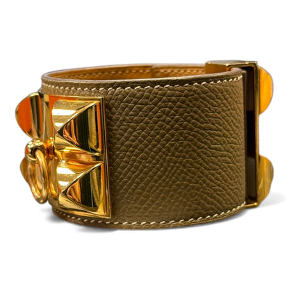 Hermès - Bracelet collier de chien étoupe
