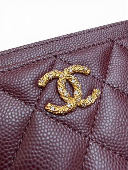 Chanel - Porte cartes strass édition limitée