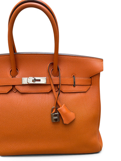 Hermès - Sac Birkin 35 orange