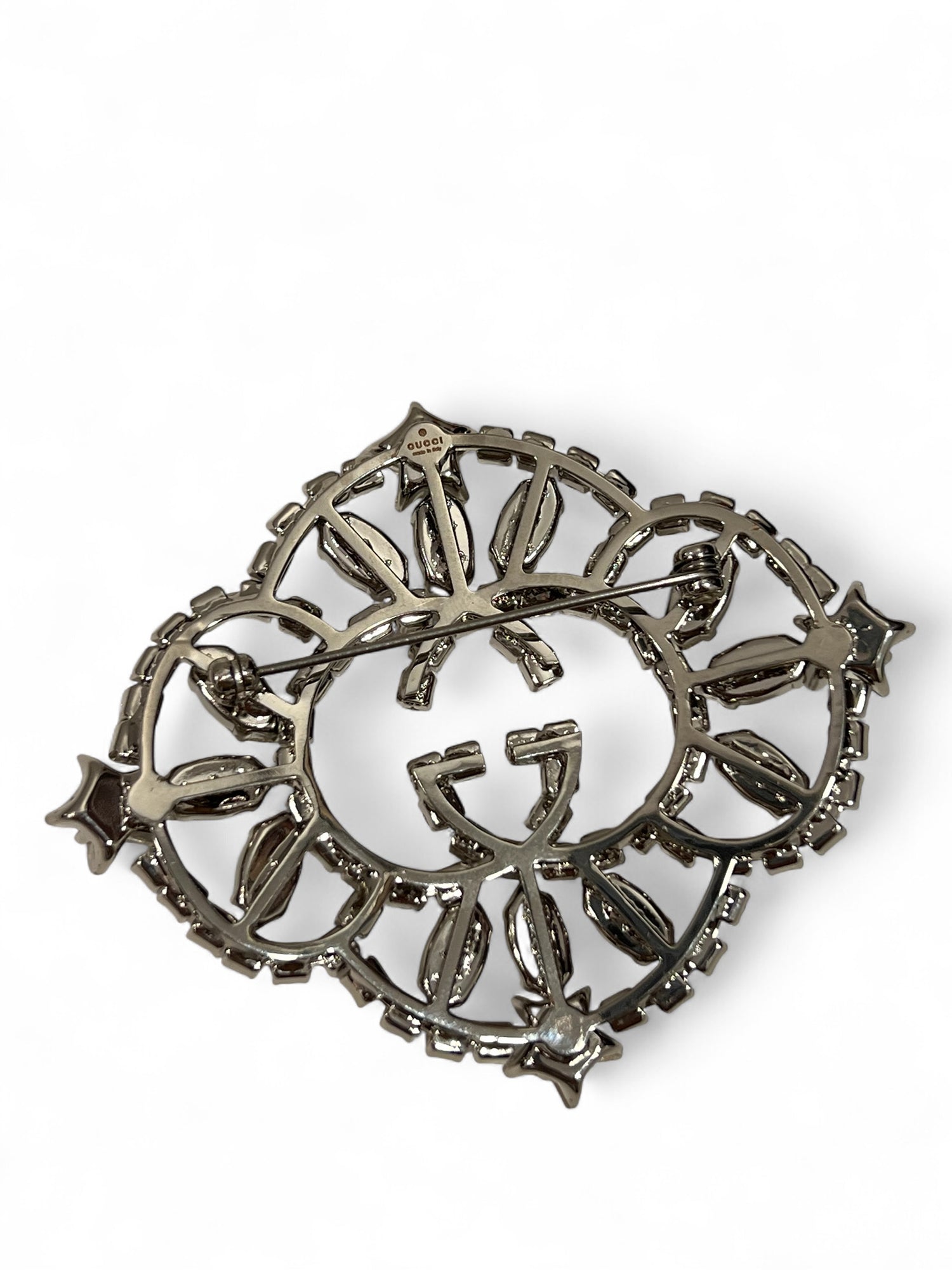 Gucci - Broche strass