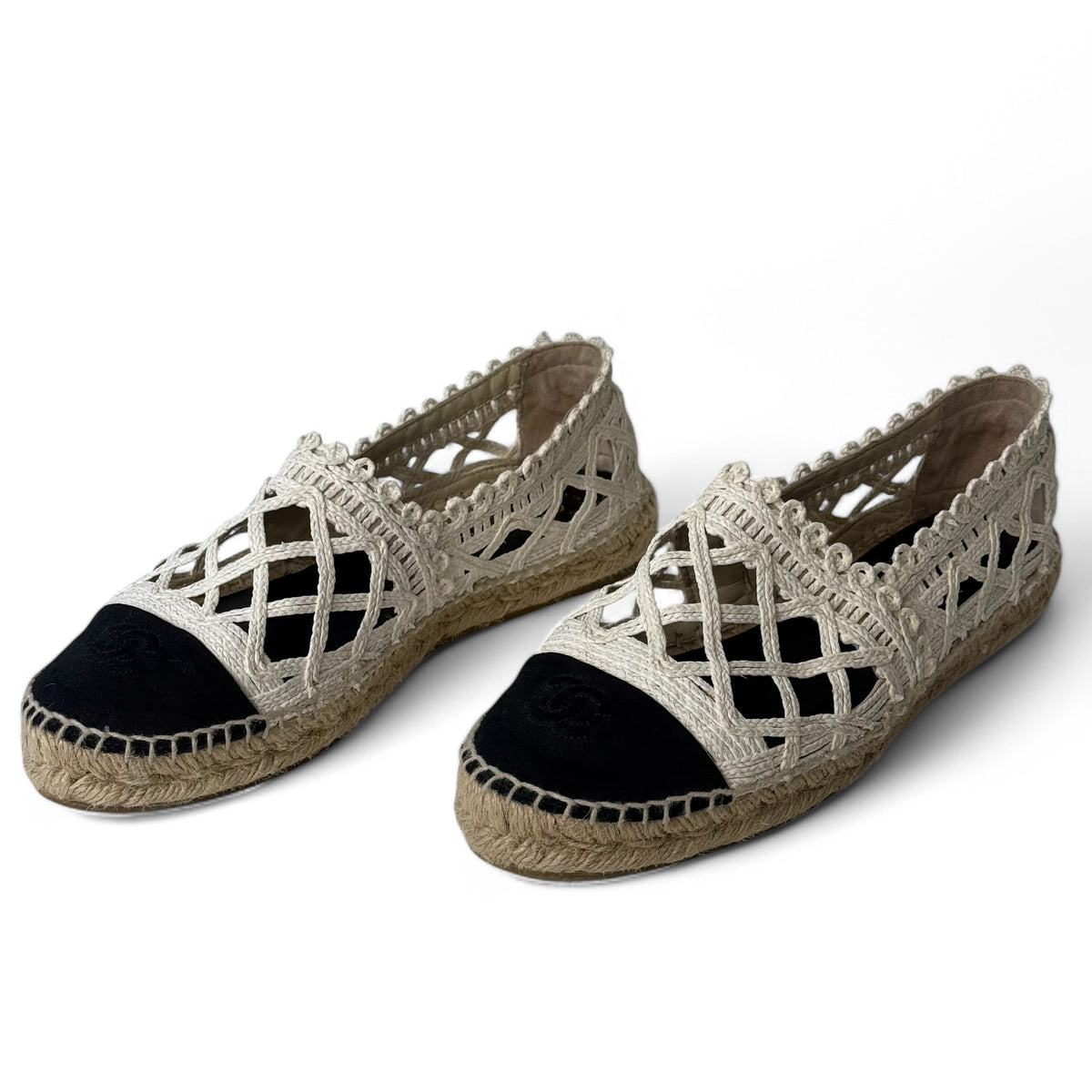 Chanel - Offene Espadrilles
