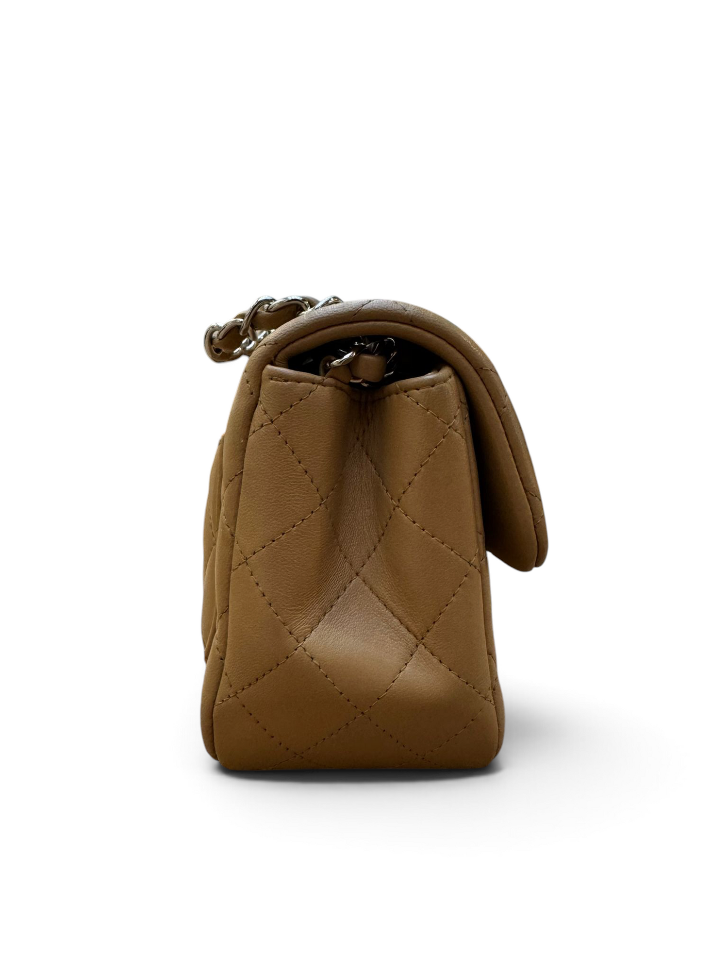 Chanel - Sac Mini Square Camel
