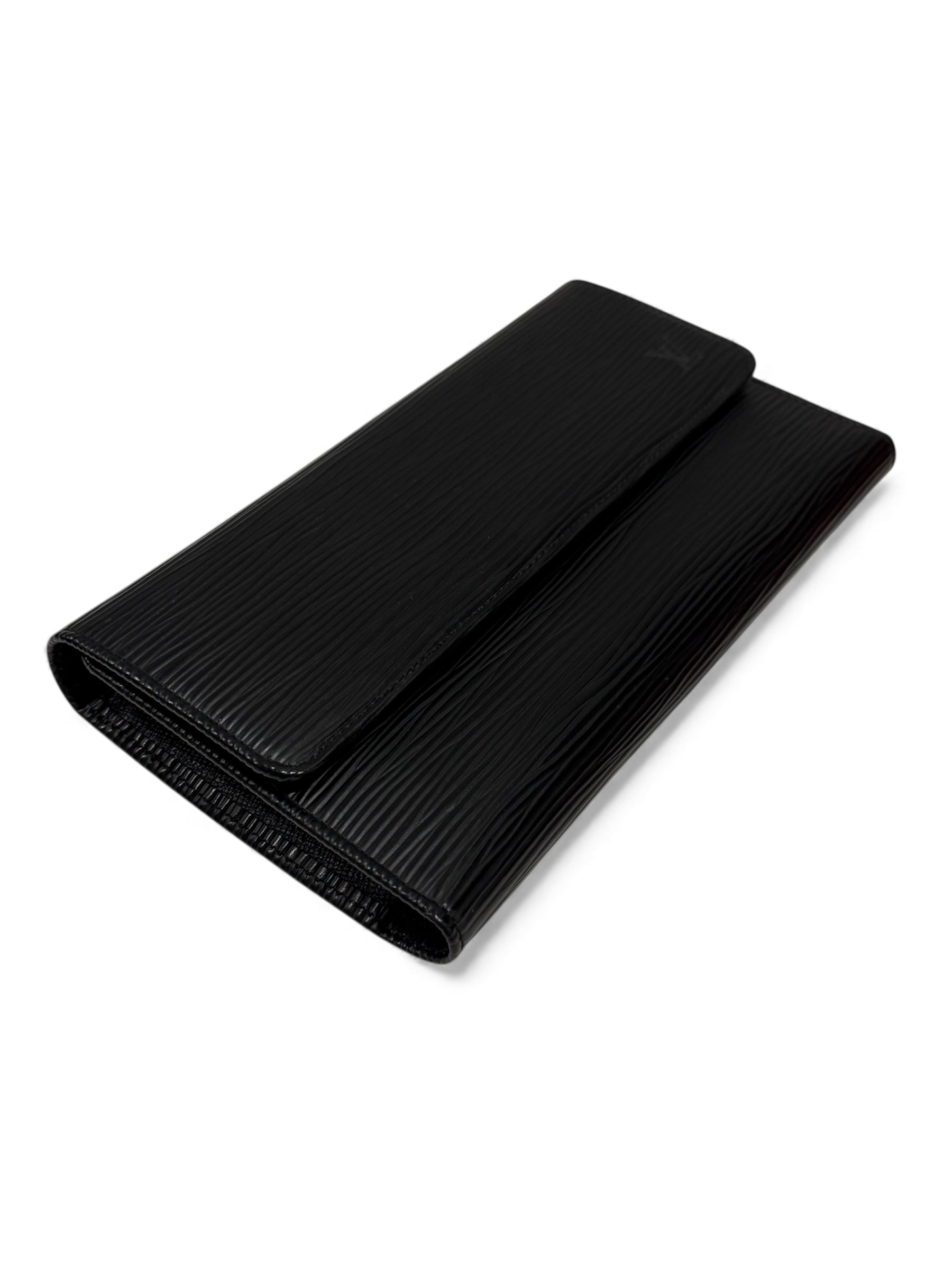 Louis Vuitton - Black Epi leather wallet
