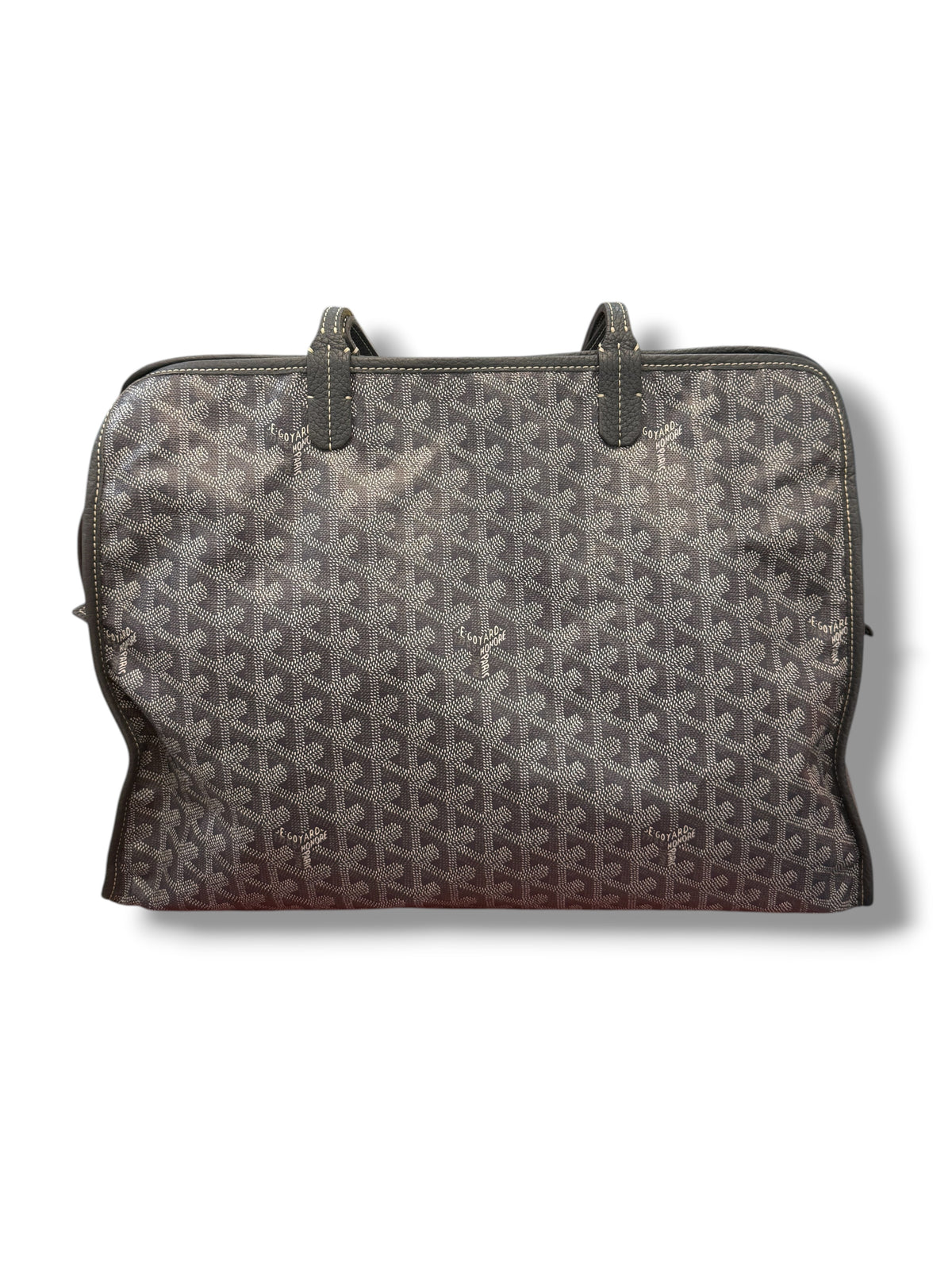 Goyard – Hundetasche aus grauem Canvas