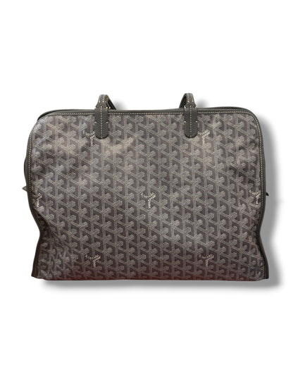 Goyard - Sac à chien toile gris