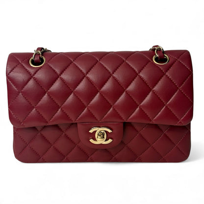 Chanel - Sac 11.12 petit modèle bordeaux