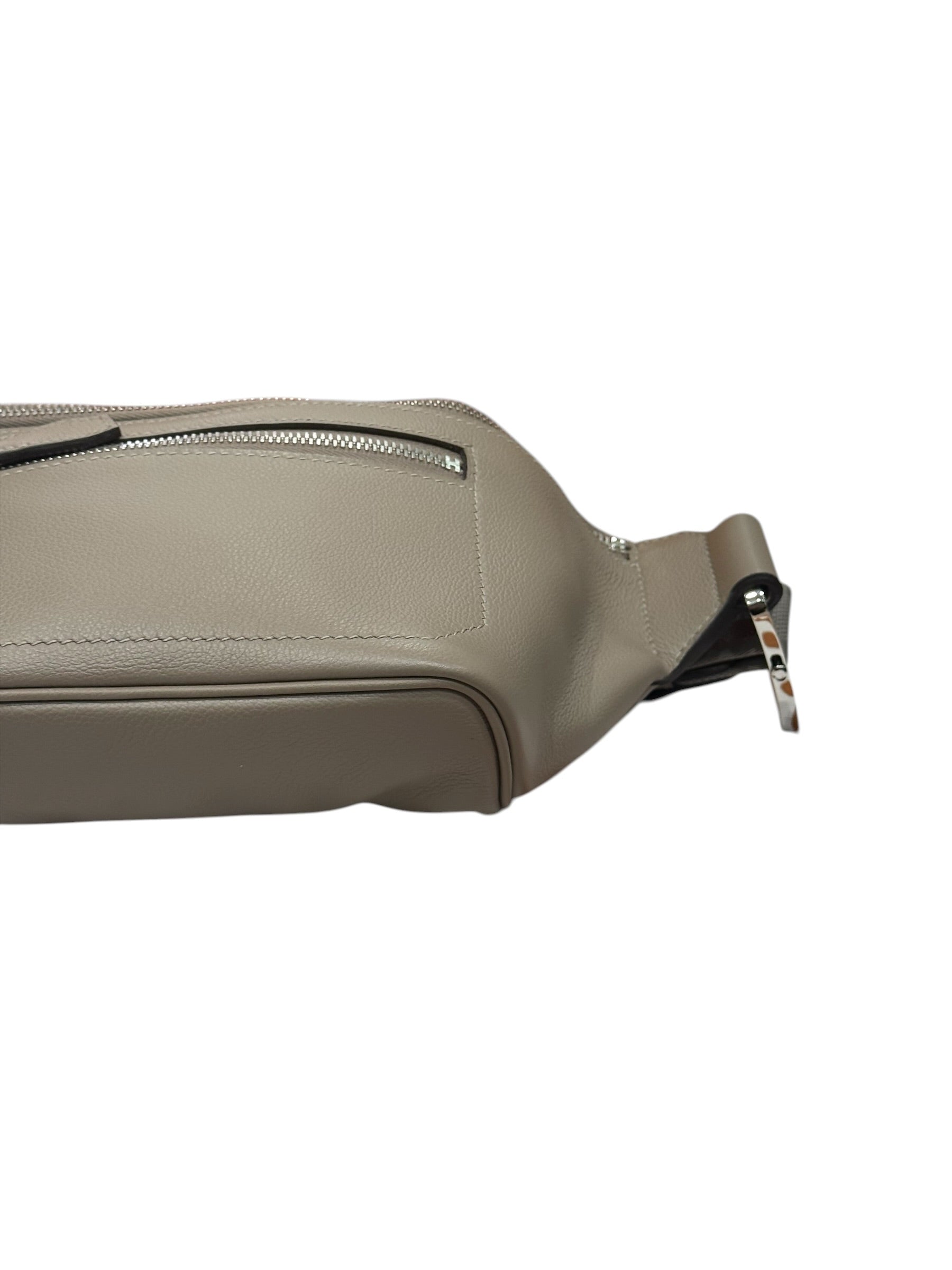 Hermès - Sac Cityslide Cross PM beltbag étoupe