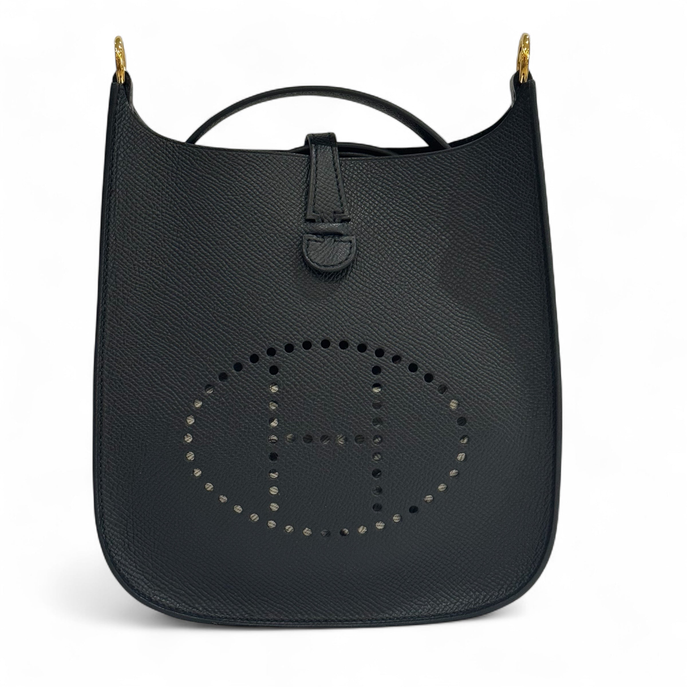 Hermès - Sac Evelyne 16 epsom noir