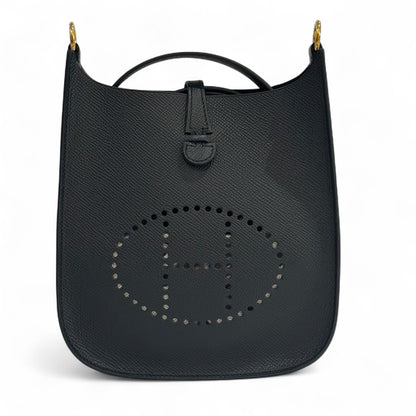Hermès - Sac Evelyne 16 epsom noir