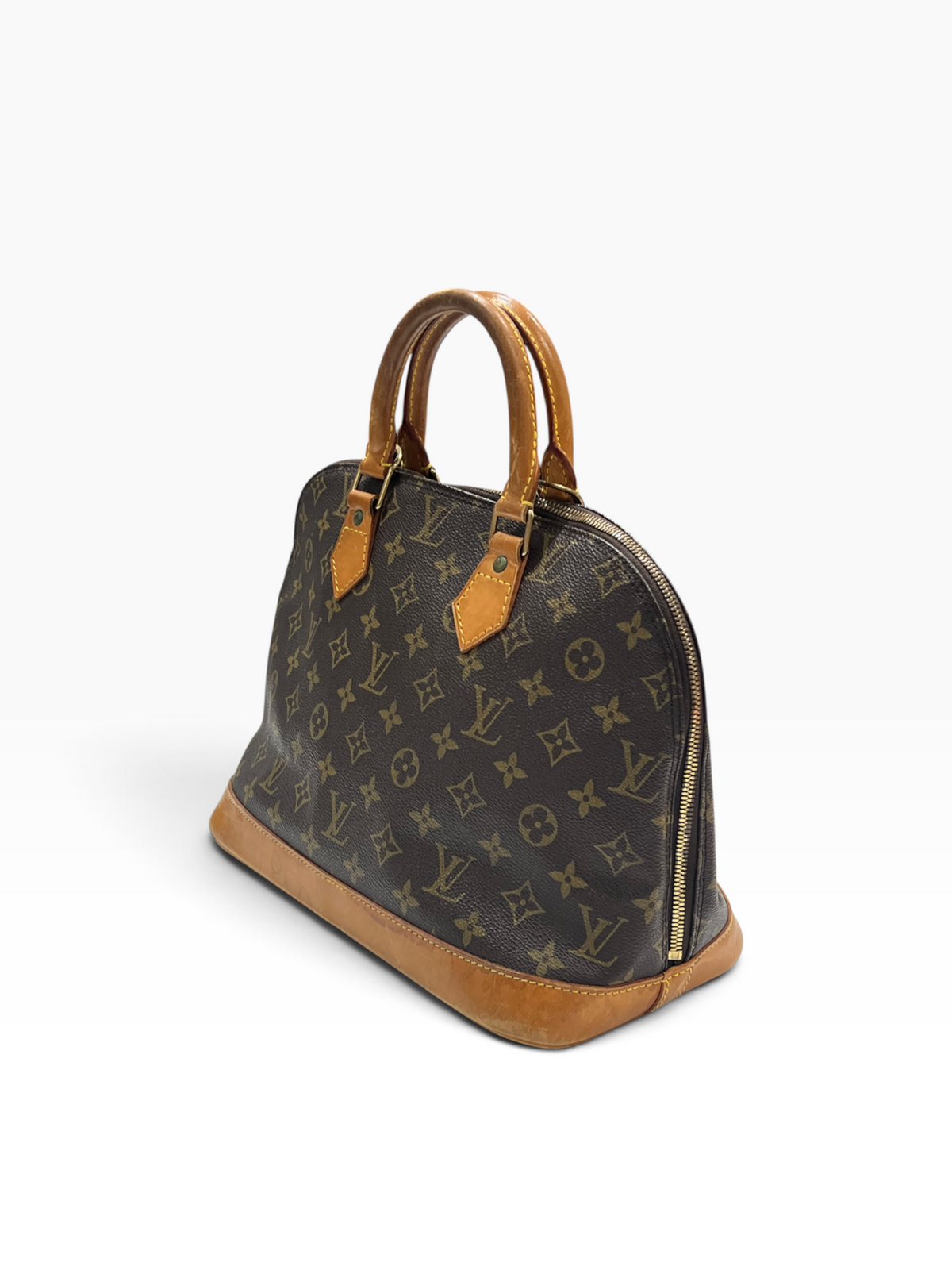 Louis Vuitton - sac Alma toile monogramme vintage PM