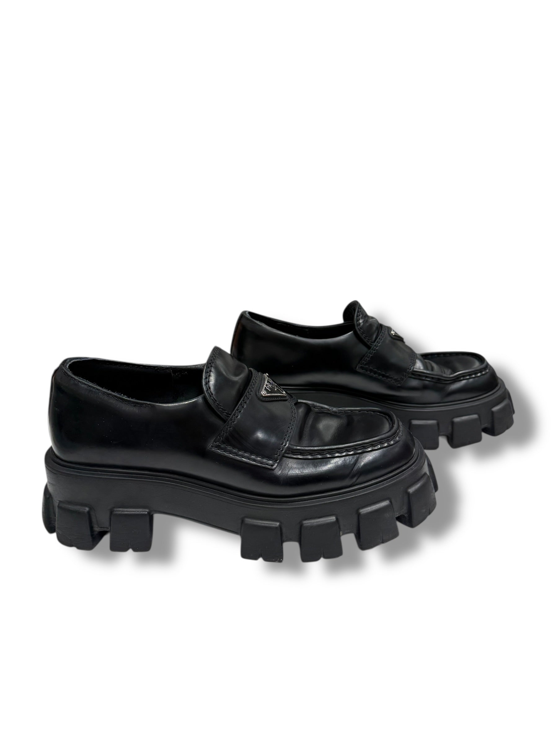 Prada Mocassin Monolith T40,5 | Les Folies d’Eugénie