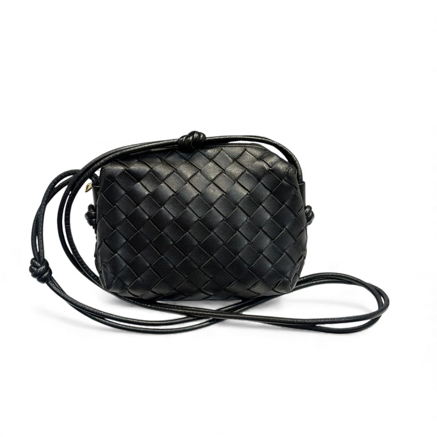 Bottega Veneta - Sac bandoulière en cuir intrecciato