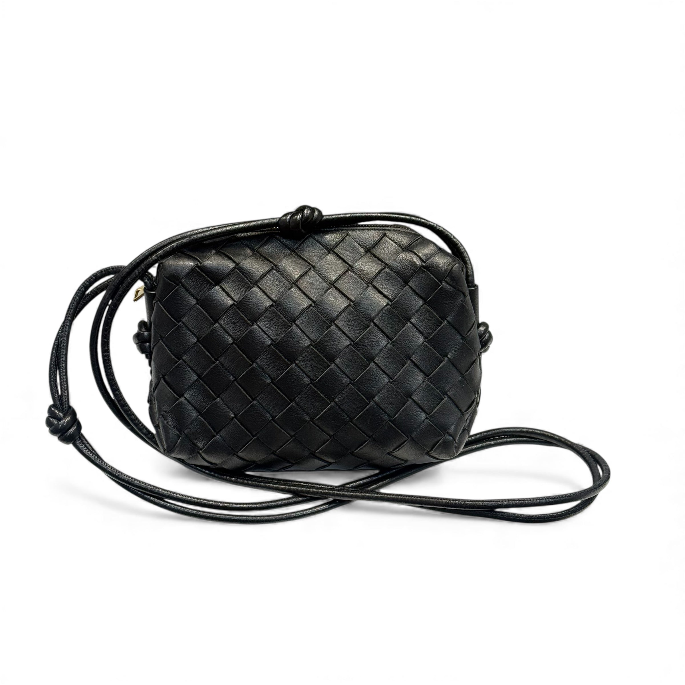 Bottega Veneta - Schultertasche aus geflochtenem Leder