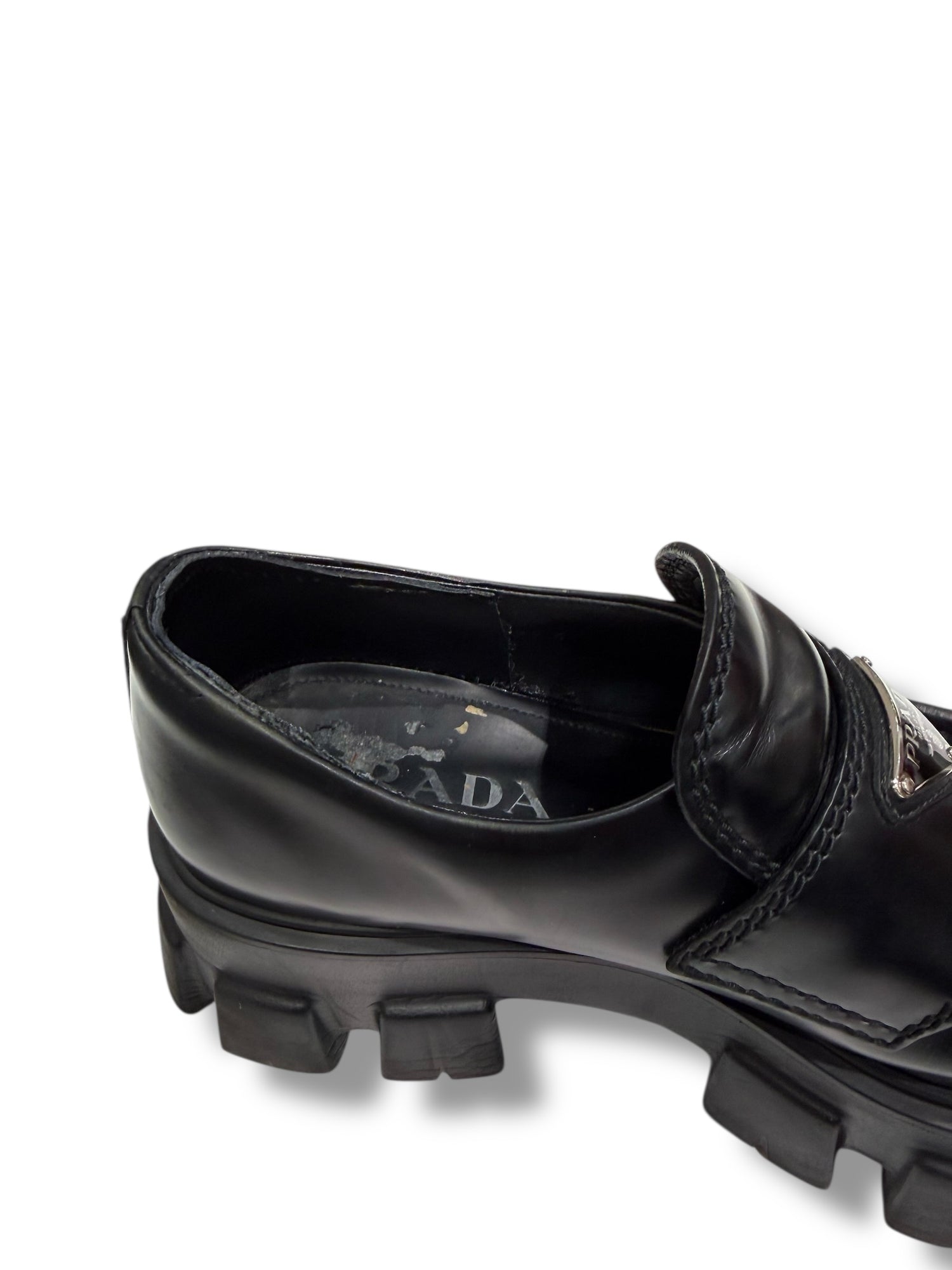 Prada Mocassin Monolith T40,5 | Les Folies d’Eugénie