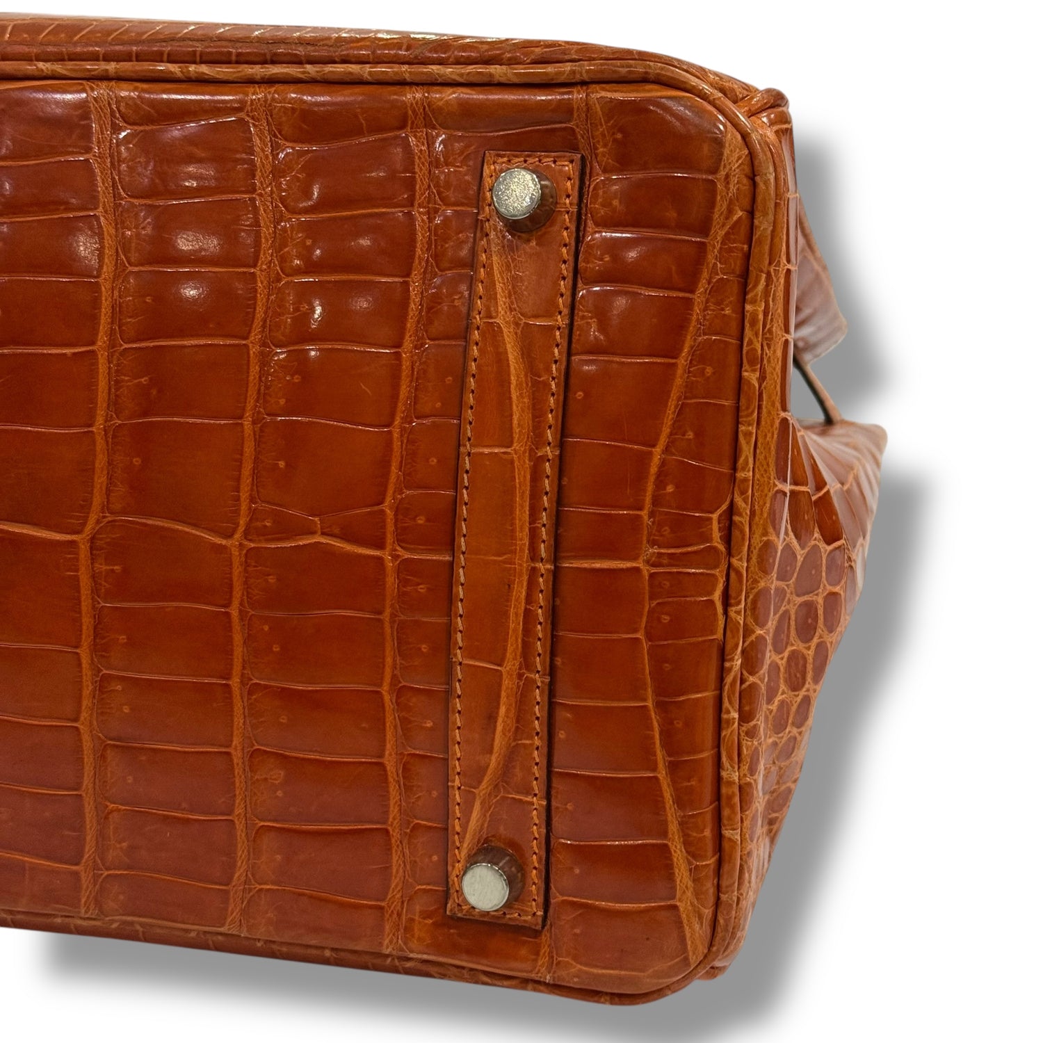 Hermès - Sac Birkin 35 Crocodile Porosus