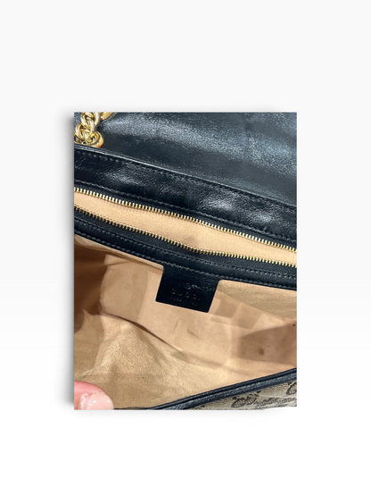 Gucci - Sac Marmont toile GG et cuir