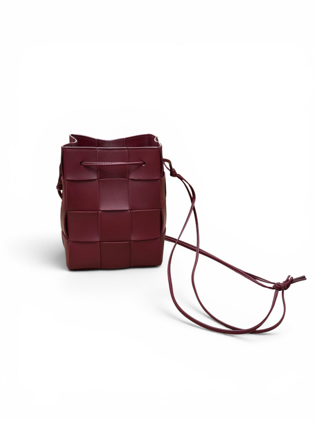 Bottega Veneta – Bucket-Tasche aus Intrecciato-Leder