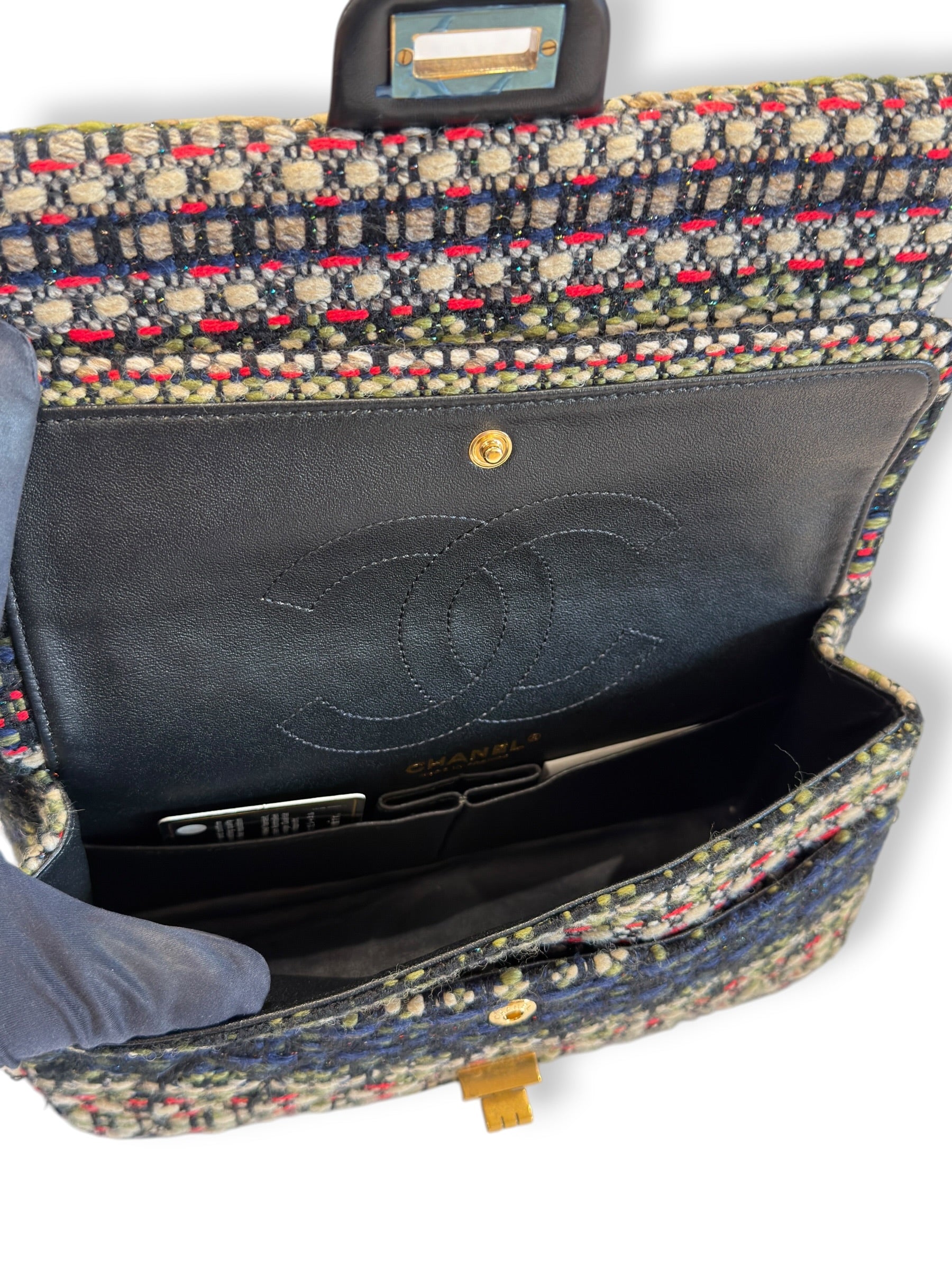 Chanel - Sac 2.55 M.M Tweed