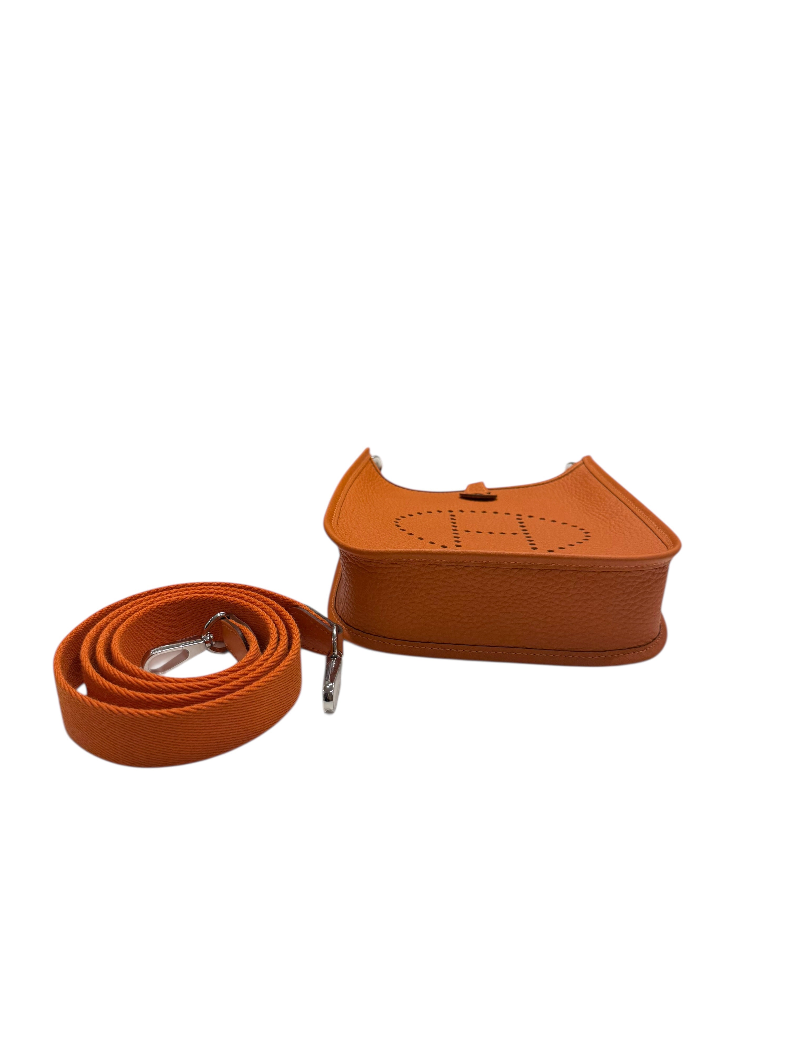 Hermès - Sac Evelyne 16 orange