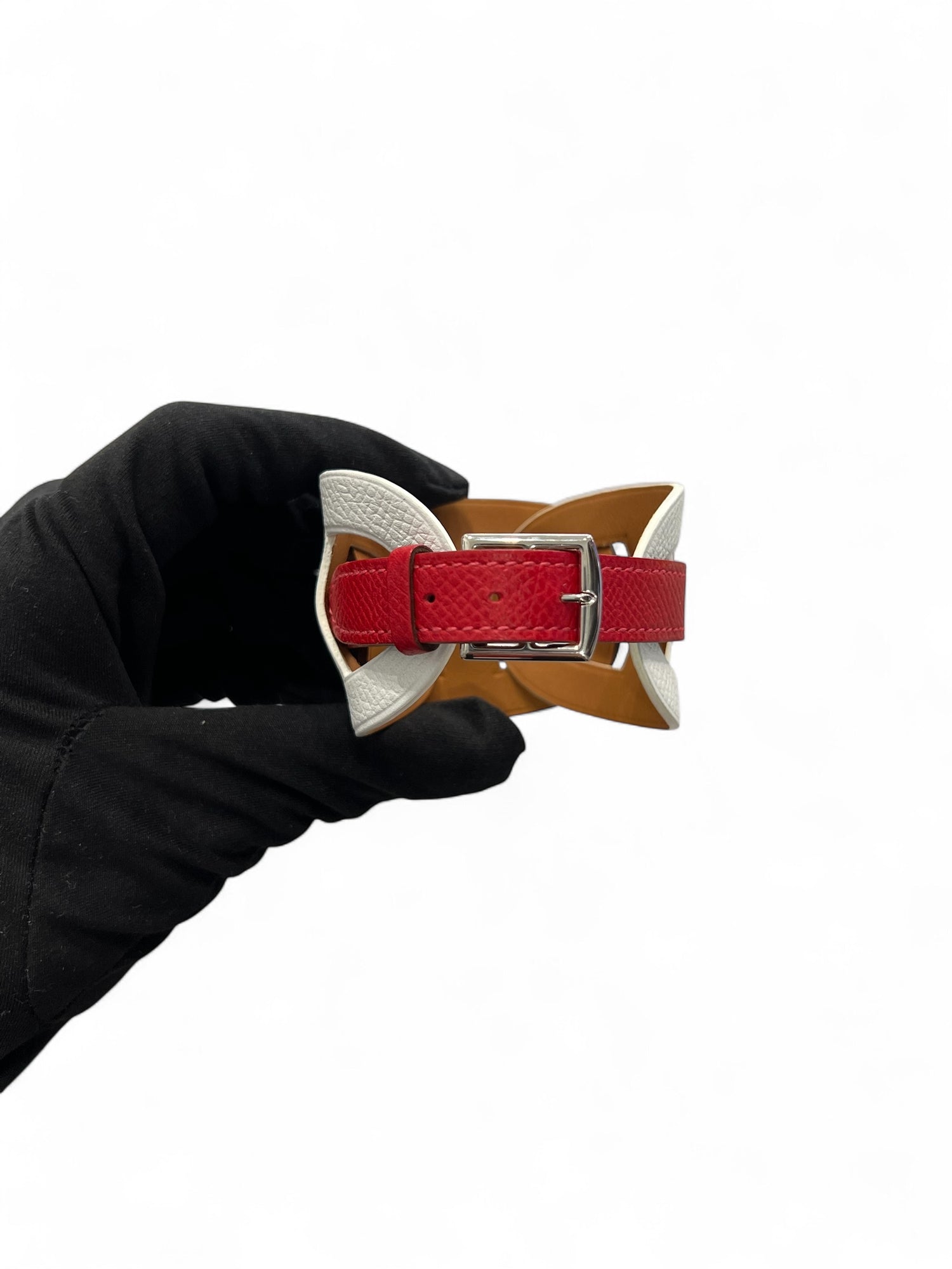 Hermès - Bracelet en cuir Chaîne d’Ancre t.M