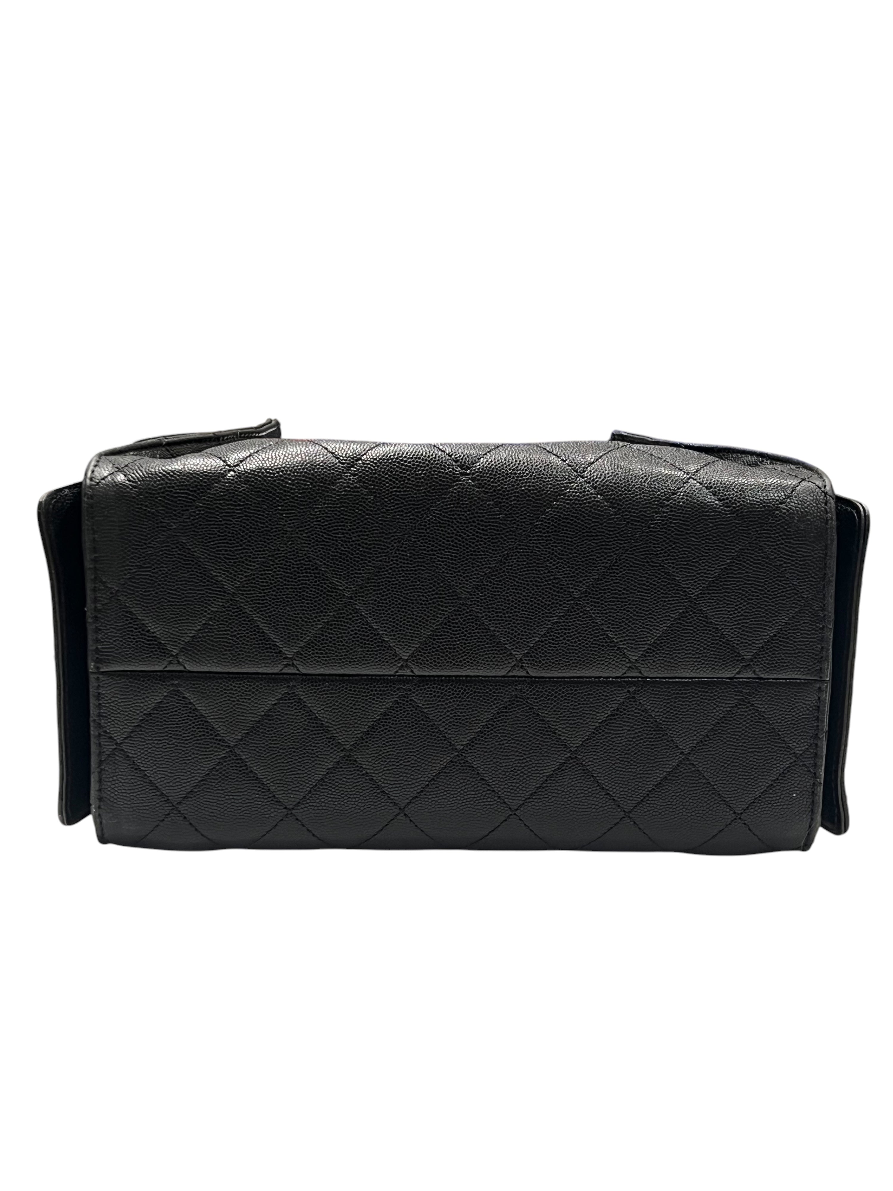 Chanel - sac 25 small cuir noir
