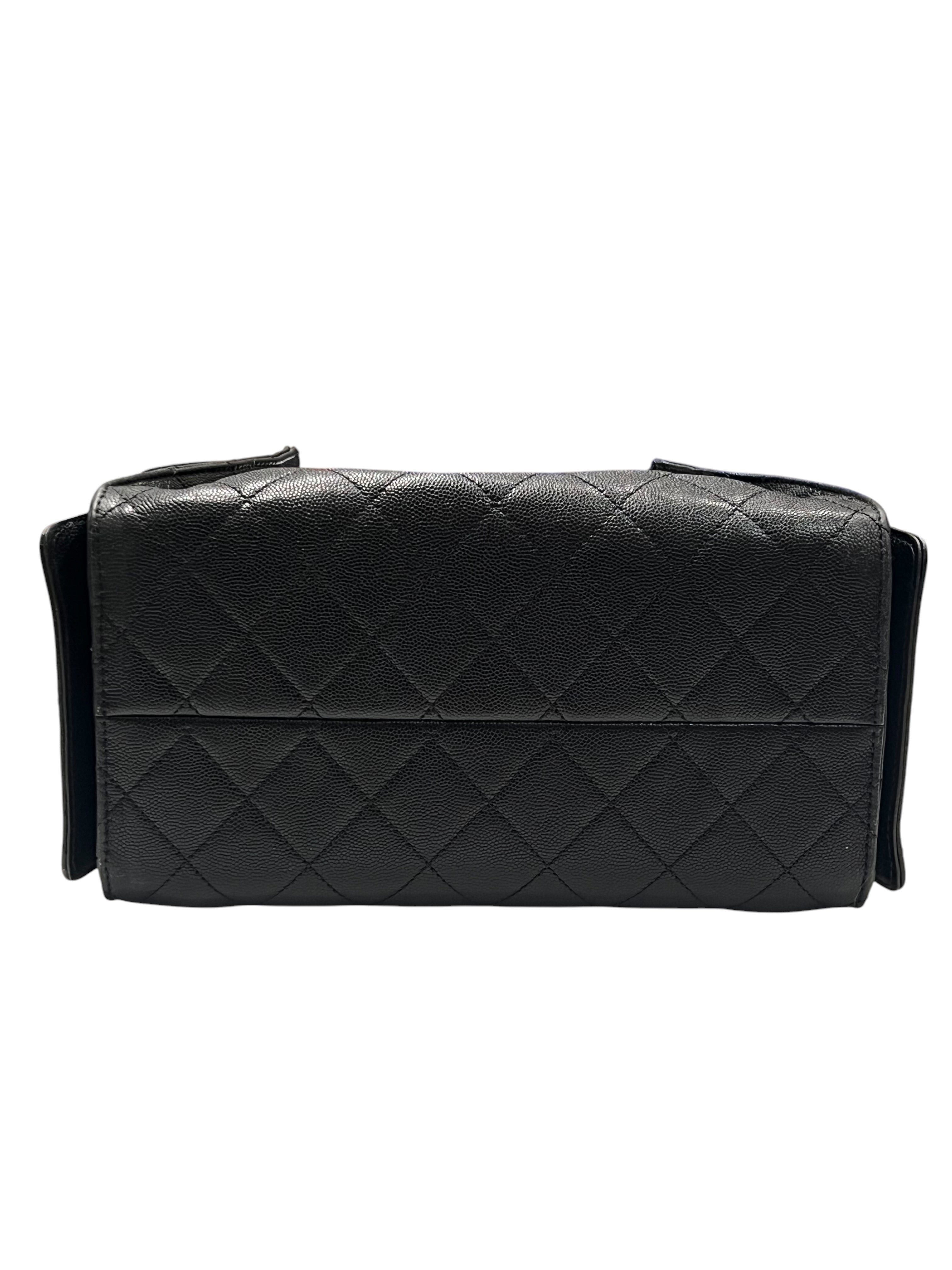 Chanel - sac 25 small cuir noir