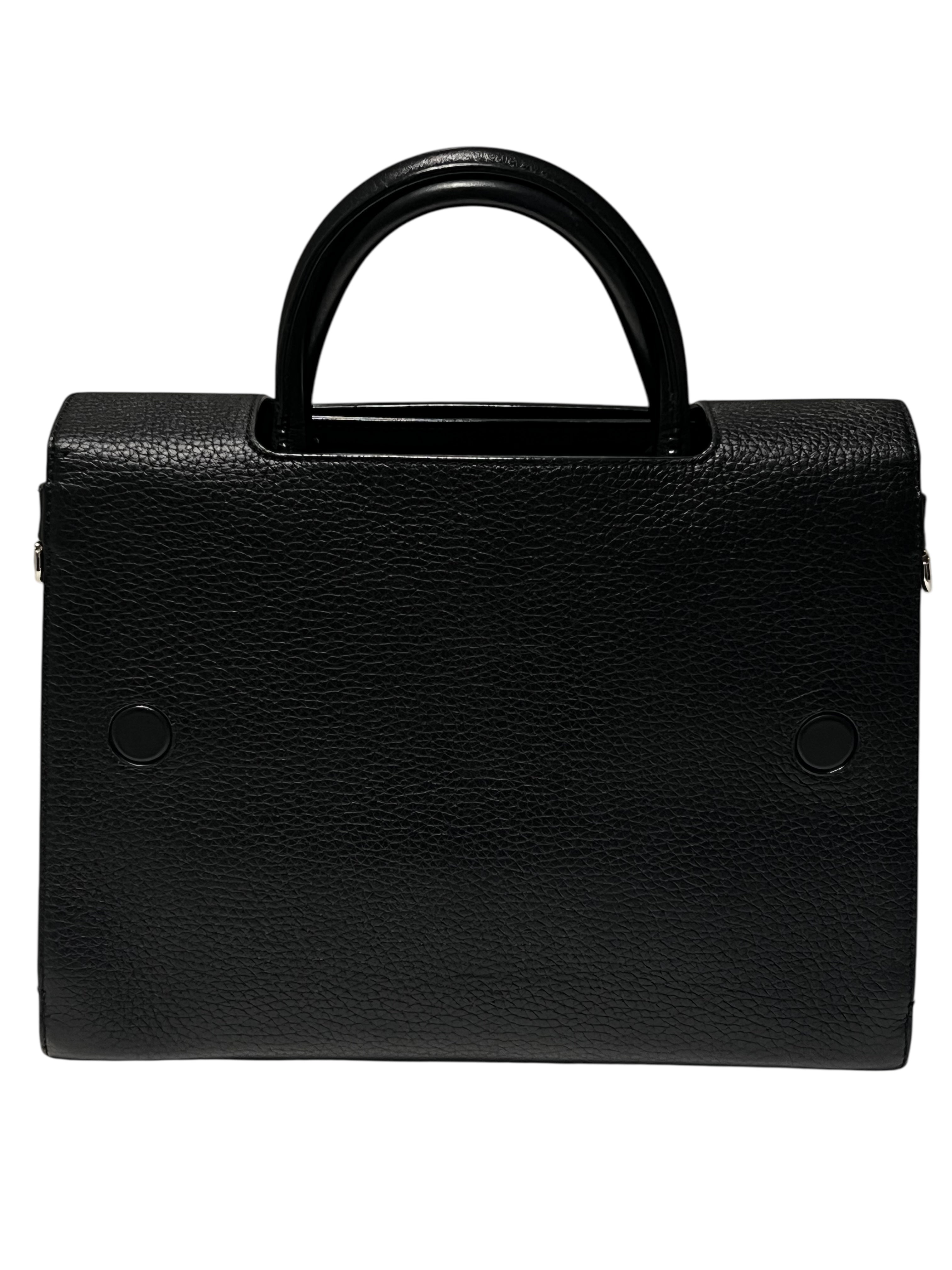 Dior - sac Diorever cuir noir GM