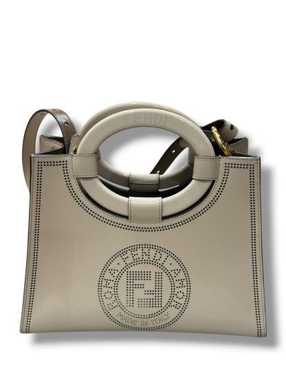 Fendi - Sac Shopping PM Runaway beige