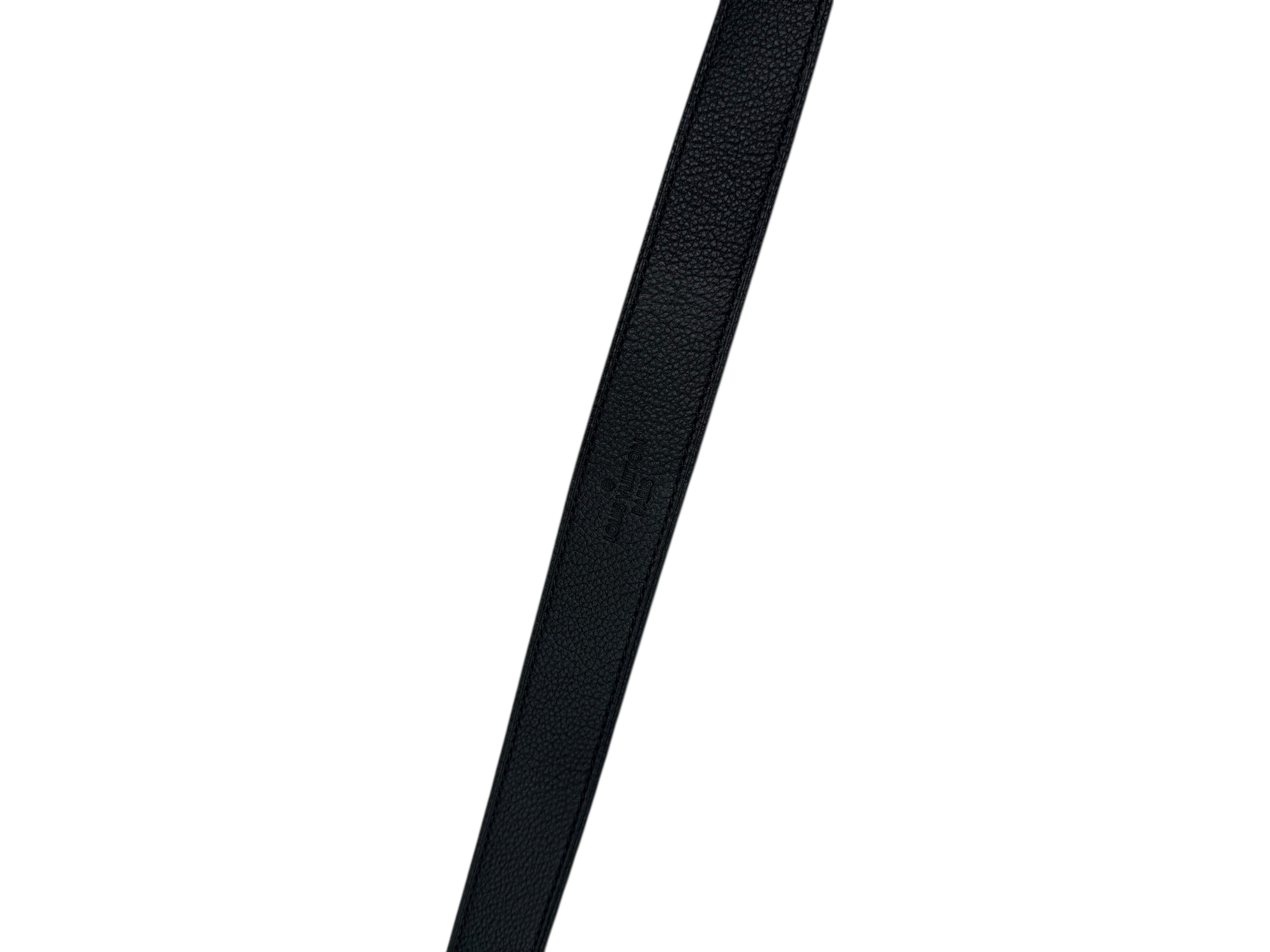 Louis Vuitton - Sac Ponthieu cuir empreintes noir